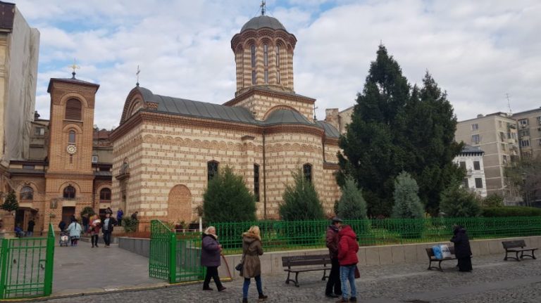 St. Anthony's Church - Curtea Veche. Romania - Home of Bran “Dracula” Castle