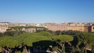 Lake Albano outside the Castel An Angelo. Vatican City the smallest country in the world