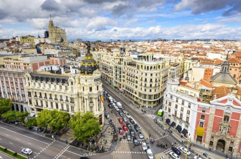 Gran Via - Madrid, Spain. 23 cleanest cities worldwide