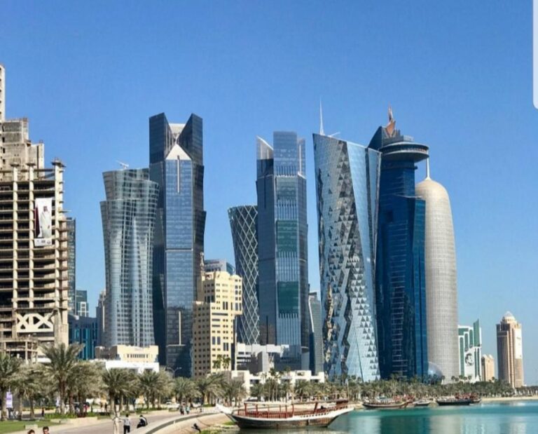 The Corniche - Doha, Qatar. 23 cleanest cities worldwide