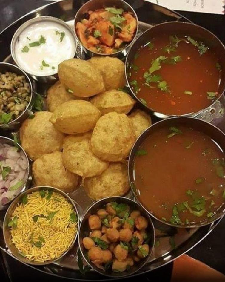 A platter of Chaat, Gol gappay and other Pakistani favourite dishes. Pakistan, home to the world’s youngest Nobel Laureate