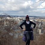 A view of the city from High Castle Hill and Gardens. Ukraine, the breadbasket of Europe