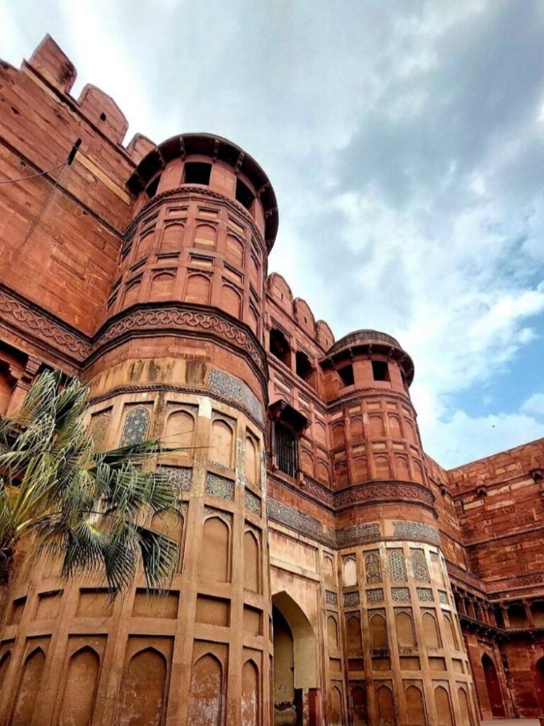 Agra Fort - Agra. India, the most populated country on earth