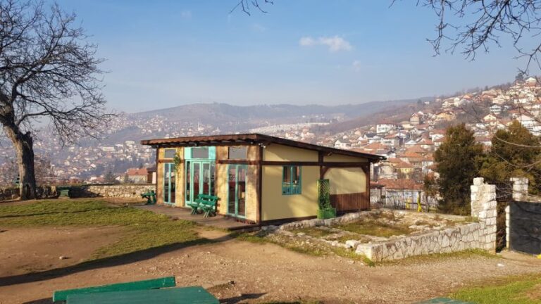 The Yellow Fortress solo traveller in Sarajevo, Bosnia and Herzegovina.