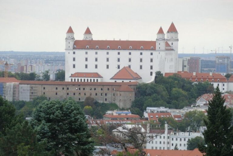 Bratislava Castle - Slovakia. 50 safest countries around the world