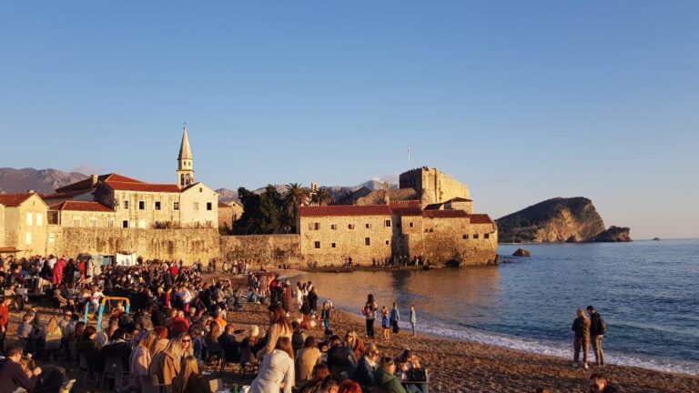 Budva Beachfront - Budva, Montenegro. 50 safest countries around the world