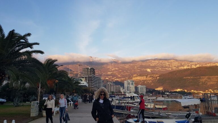 Budva - Scenic Waterfront Montenegro. Montenegro the land of the black mountains