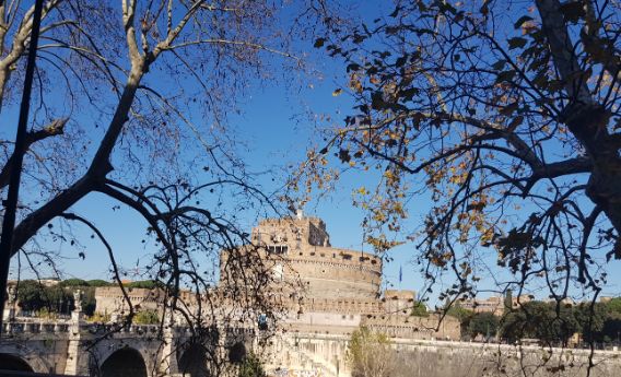 The Castel Sant'Angelo. Touched by an Angel or Ghost in the Vatican