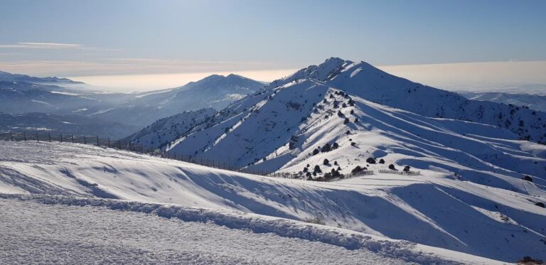 Chimgon Mountains in Tien Shan Mountain Range (3309 m above sea level). Uzbekistan, the country in the heart of Central Asia