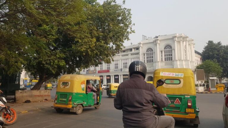 Connaught Place - New Delhi. India, the most populated country on earth