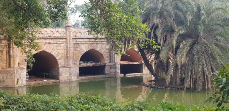 Emperor Akhar's 16th Century Athpula Bridge. India, the most populated country on earth