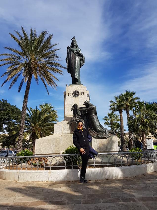 Independence Square, Valletta - Malta. 50 safest countries around the world