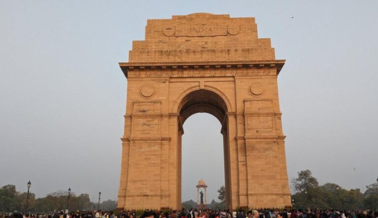 India Gate. India, the most populated country on earth