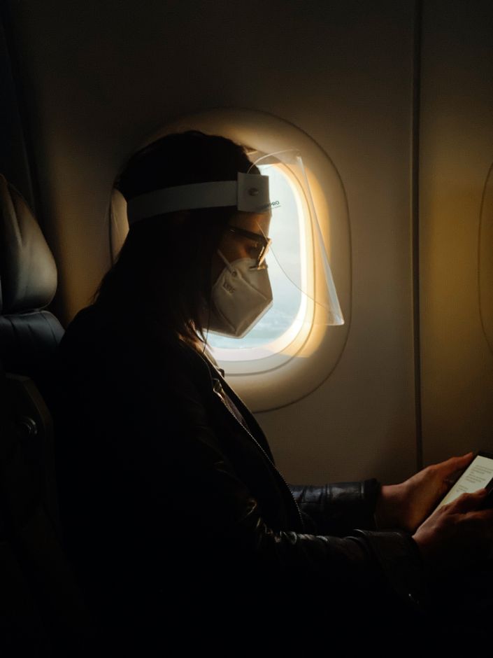 Mask-up properly. How to prepare and survive a long-haul flight