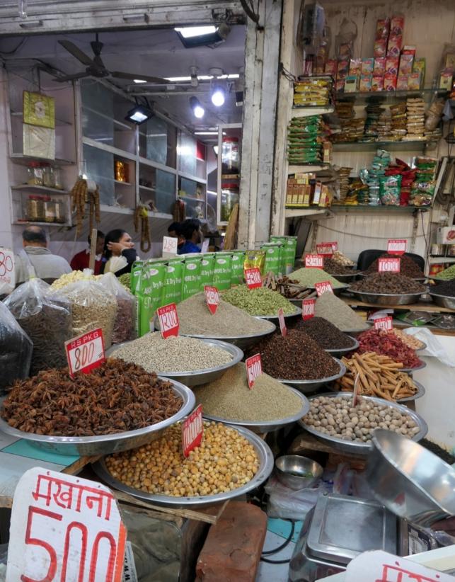 Pasar Chandni Chowk Market. India, the most populated country on earth