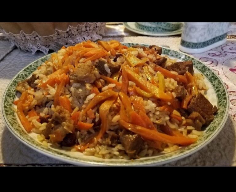 Plov. Tajikistan, the Smallest Country in Central Asia