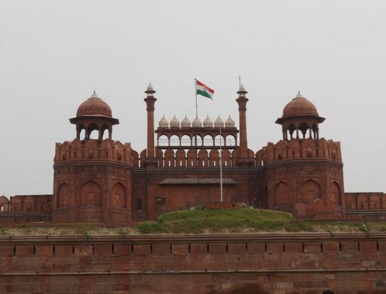 Red Fort. India, the most populated country on earth