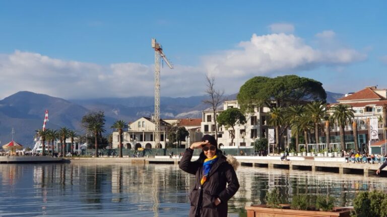 Scenic Tivat -Montenegro. 15 cheapest countries to visit worldwide.