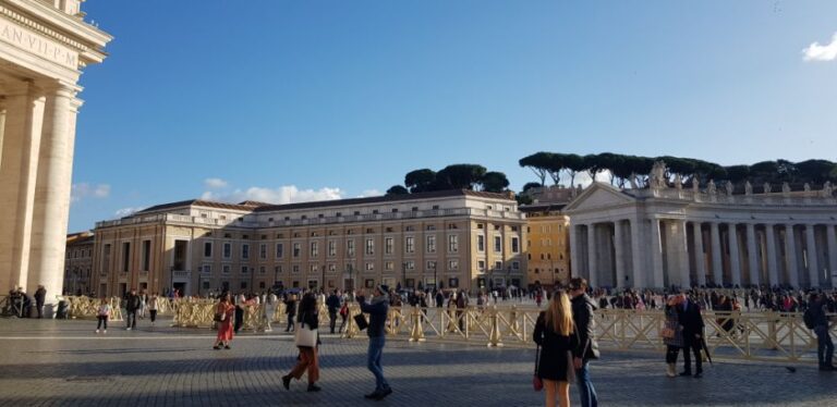 St. Peter's Square - Vatican City.. Touched by an Angel or Ghost in the Vatican