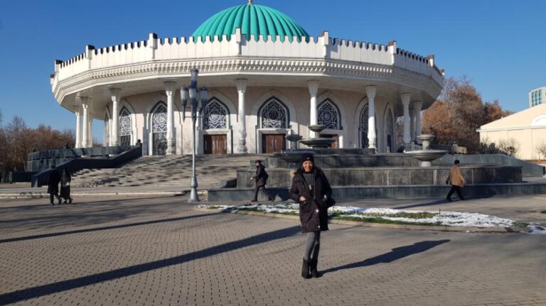 The Amir Temur Museum. Uzbekistan, the country in the heart of Central Asia