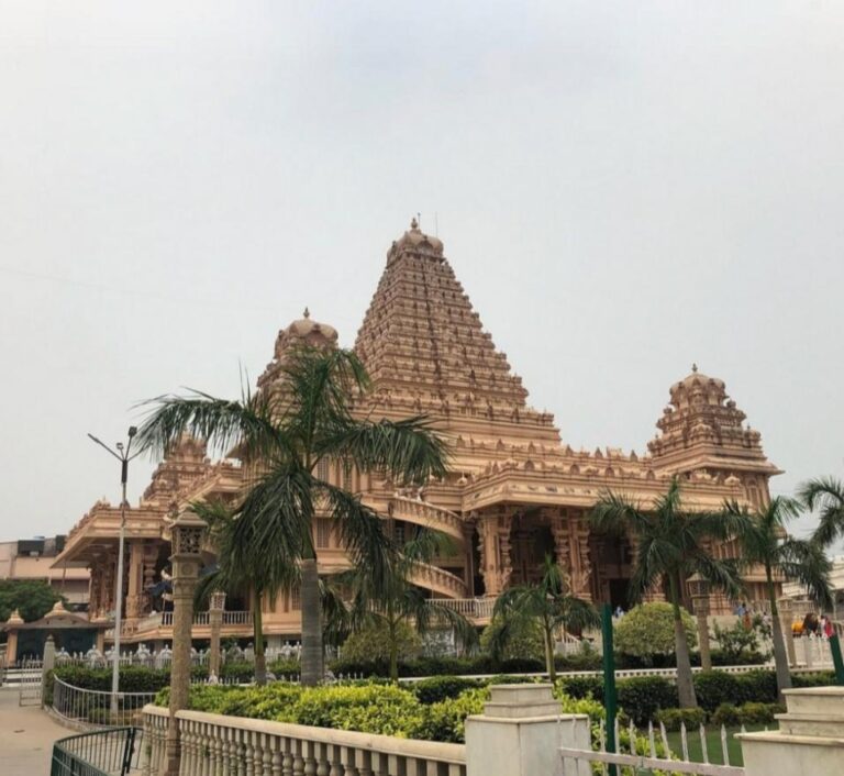 The Chhatarpur Temple. India, the most populated country on earth