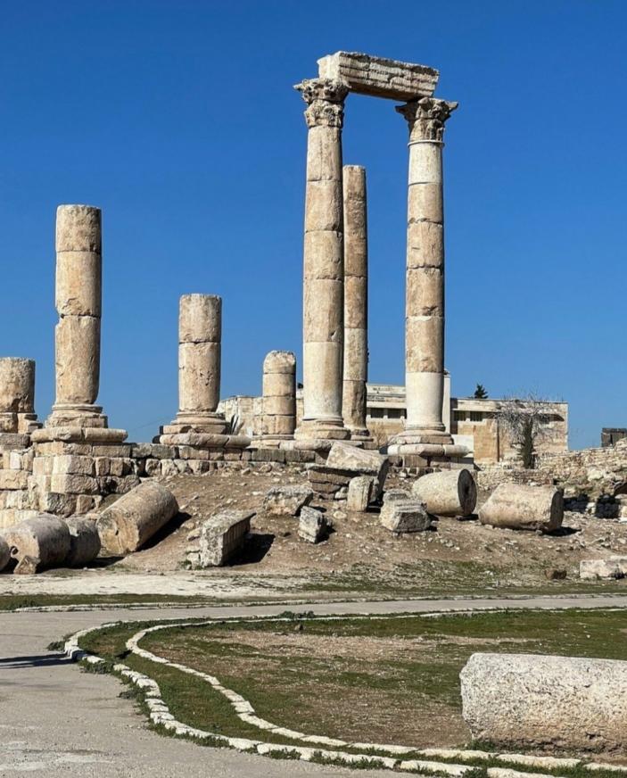 The Citadel - Amman, Jordan. 50 safest countries around the world