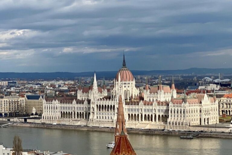 The Hungarian Parliament - Budapest, Hungary. 50 safest countries around the world