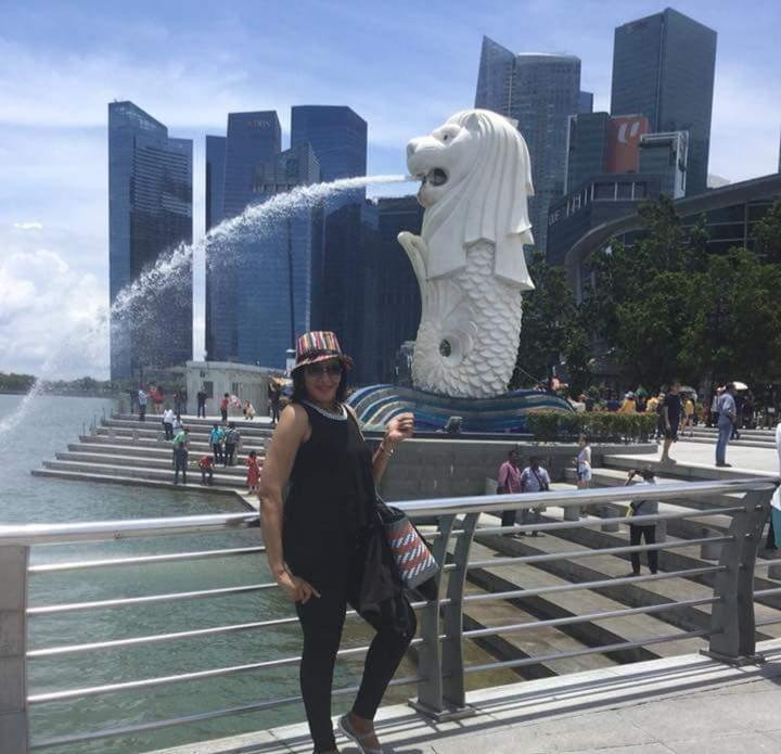 The Merlion - Marina Bay, Singapore. 50 safest countries around the world