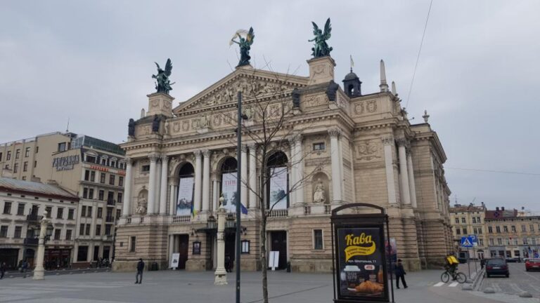 The Opera House of Lviv. Ukraine, the breadbasket of Europe