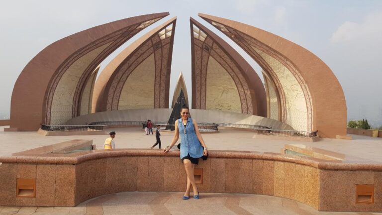 The Pakistan Monument. Pakistan, home to the world’s youngest Nobel Laureate