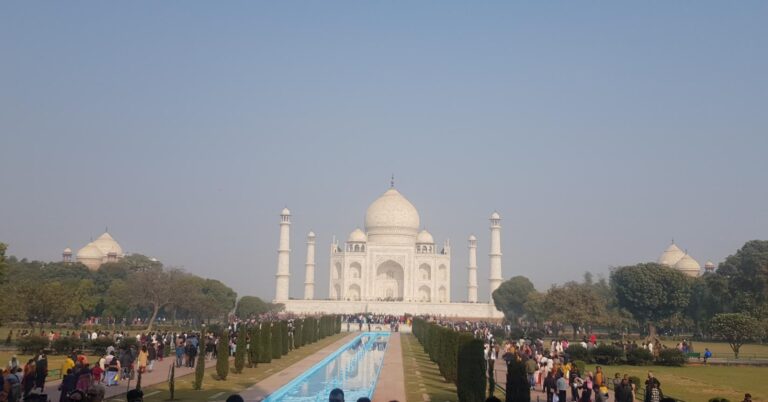 The Taj Mahal. India, the most populated country on earth