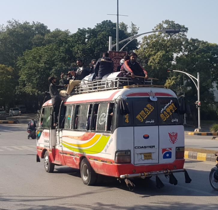 The only fun-way to ride a bus in Pakistan.. Pakistan, home to the world’s youngest Nobel Laureate