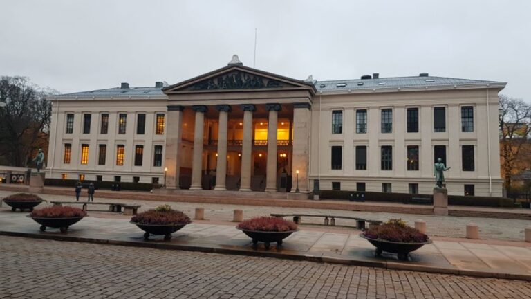 University - Faculty of Law Osko, Norway. Norway is home to the Midnight Sun and Polar Nights