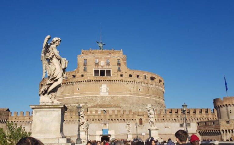 The Castel Sant'Angelo. Touched by an Angel or Ghost in the Vatican