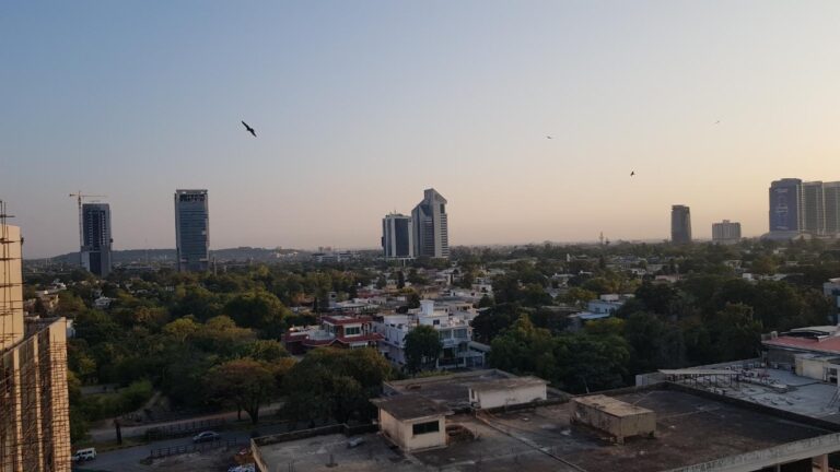 A view of the city from Safa Mall. Pakistan, home to the world’s youngest Nobel Laureate